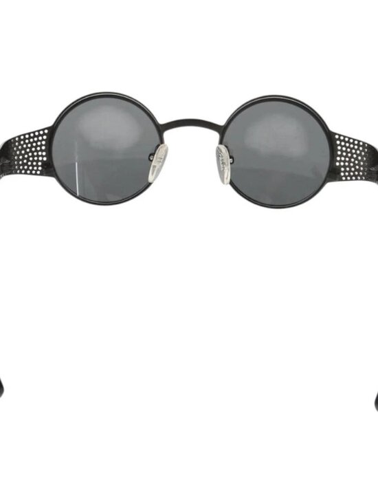 PRADA Sunglasses metal Black SPR511 Auth main image 7